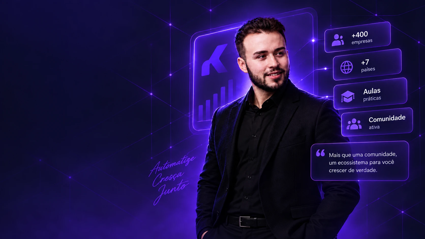 Luiz Otávio, fundador da Comunidade Kommo Brasil